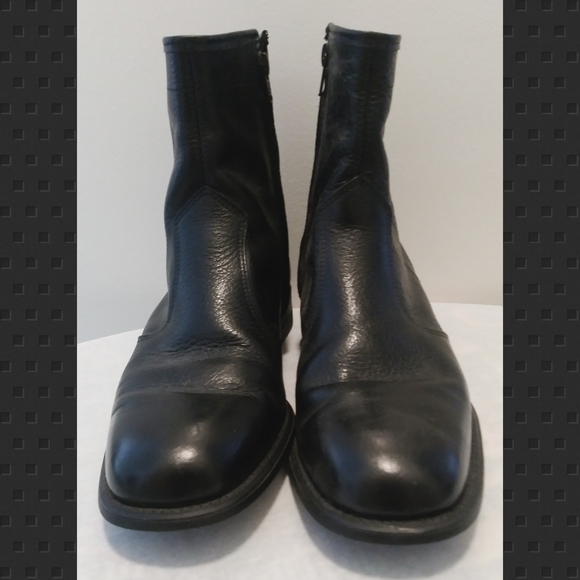 Union Made Other - Mens leather boots with zip - EUC